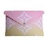 Large 'By The Pool' Kirigami Pouch, front view